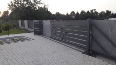 Aluminiumzaun ID: AZ015