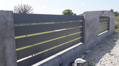 Aluminiumzaun ID: AZ015