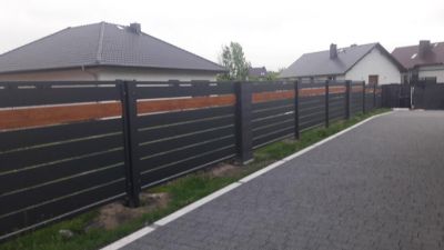 Aluminiumzaun ID: AZ018