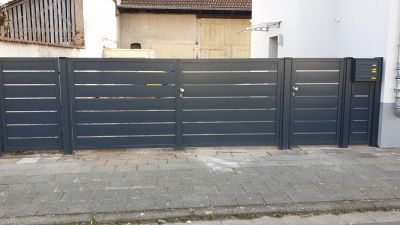 Aluminiumzaun ID: AZ032