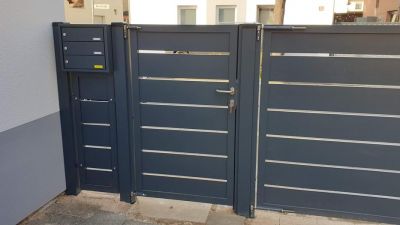 Aluminiumzaun ID: AZ032