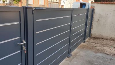 Aluminiumzaun ID: AZ032