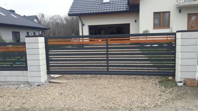 Aluminiumzaun ID: AZ033