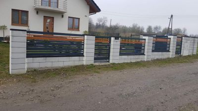 Aluminiumzaun ID: AZ033