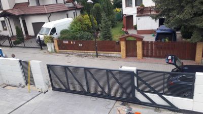 Aluminiumzaun ID: AZ045